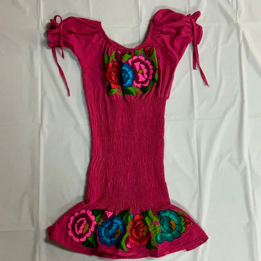 Vestido Resorte Completo Bordado