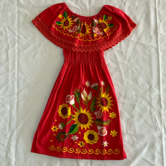 Vestido campesina para niñas